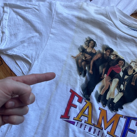 Vintage Fame The Musical T-Shirt / Large / Tultex / 1998 - Picture 7 of 8